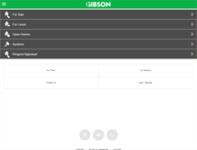 Tablet Screenshot of gibsonpartners.com